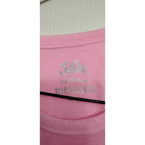 Justice Girls Unicorn Shirt Size 12 Soft, Cozy - Picture 3 of 4